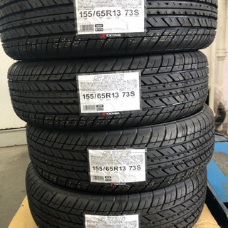 shino 品送料込☆155/65R13セット☆ヨコハマS306☆エブリイ 送料込☆155/65R13セット☆ヨコハマS306☆エブリイ・タント・ワゴンR