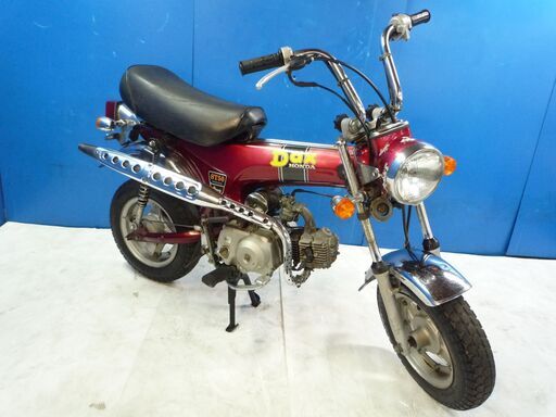 HONDA ダックス50-2 赤 格安配送キャンペーン 期間限定 諸経費０円 始動確認済み 自賠責加入で乗れます 即納車有り 横浜 都筑 P-Yard