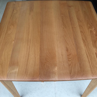 ナチュラル ダイニングテーブルセット ブルー 木目 木製 テーブル キッチン