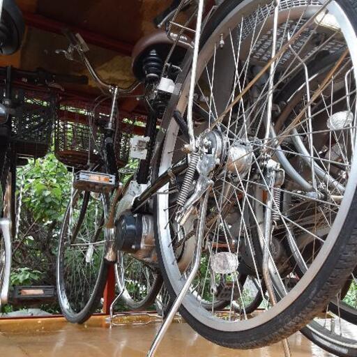 電動アシスト自転車　パナソニック　黒