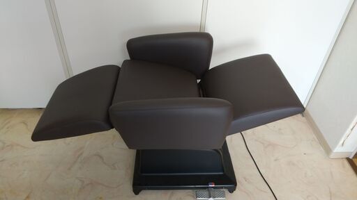 ビューティーガレージ 電動シャンプーチェア ALVIN-Sofa【レッグレスト