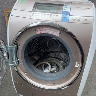 日立電気洗濯乾燥機9/6kg BD-S7500L 2013年製 【i0203】