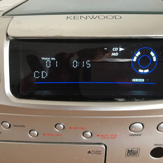 KENWOOD  MDX-E3 パーソナルステレオ　システム