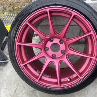 KYOWA・KR1108 17インチ　2本　5穴　PCD114.3　9.75J　+15　