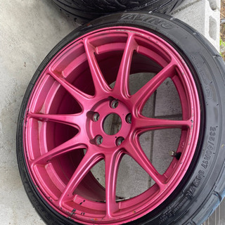 KYOWA・KR1108 17インチ　2本　5穴　PCD114.3　9.75J　+15　