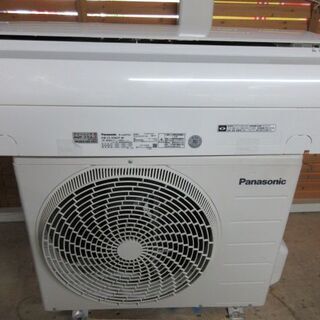 K02368 パナソニック 中古エアコン 主に6畳用 冷2.2kw／暖2.2kw