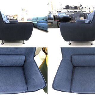 北海道/千歳市 スイートデコレーション 2Pワイドソファ 布張り W183