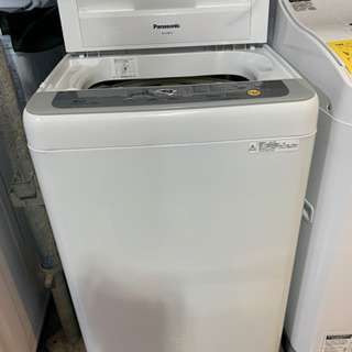 洗濯機 Panasonic NA-F50B10 2017年式 安心の3ヶ月保証 - 家具