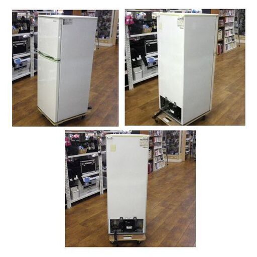 2ドア冷蔵庫 138L 配送 2014年製 エラヴィタックス ER-147 100Lクラス  