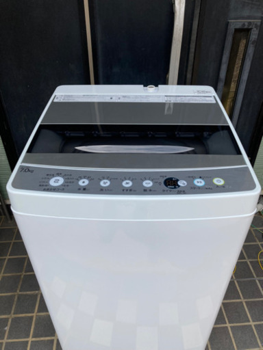 お値下げしました。超〜美品‼️ 全自動電気洗濯機7.0kg 【Haier製 