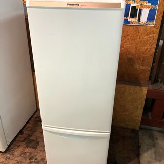 中古品 14年製 パナソニック ノンフロン冷凍冷蔵庫 NR-B177W-S□168L