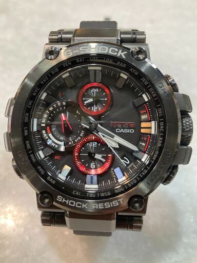 【愛品倶楽部柏店】CASIO ｶｼｵ G-SHOCK MTG-B1000-1AJF Bluetooth®搭載 ﾀﾌｿｰﾗｰ MULTIBAND6