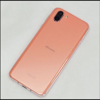 美品 SIMロック解除済 アクオス SH-03K AQUOS R2 ピンク docomo 〇判定