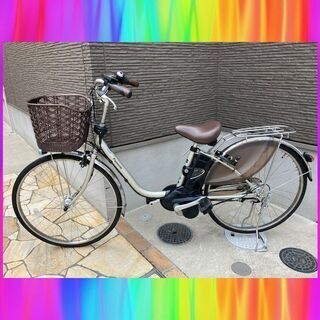 soldout大容量8.9Ah?Panasonic 電動自転車 ビビDX 26インチ 電動自転車 
