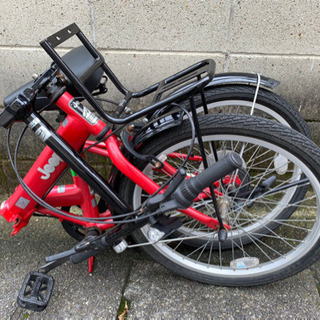 折りたたみ自転車】20インチ 6段変速付 状態良い 若林自転車 膳所店