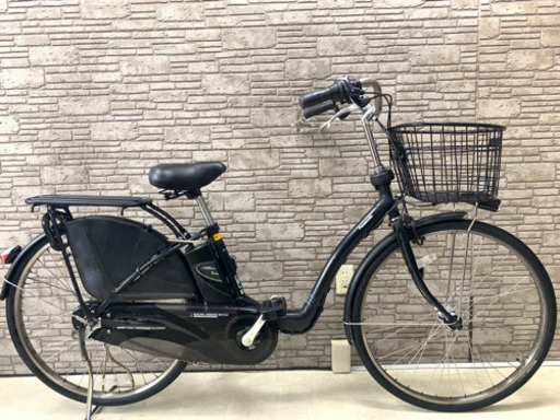 東京23区配達無料　新基準　Panasonic パナソニック ギュットプラス8Ah リチウム 電動自転車 中古自転車パナ26