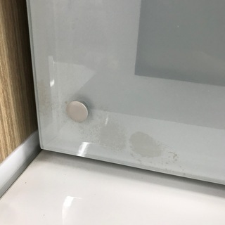 家具ならトレファク吉川店！！綾野製作所(AYANO) レンジボード 4枚ガラス扉