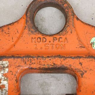 日本クランプ JAPAN CLAMP レンフロークランプ MOD.PCA 1.5ton 1.5t NO.15-0448 (HD1003kwxY)