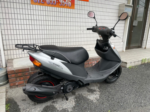 ☆10万円 アドレスV125 納車整備済み、自賠責1年付き!セル1 実働車