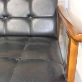 超美品！カリモク60 Kチェア 2シーター スタンダードブラック☆特別