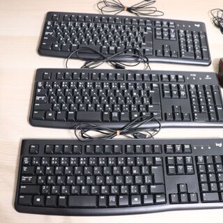 キーボード×3個＆マウス2個セット販売