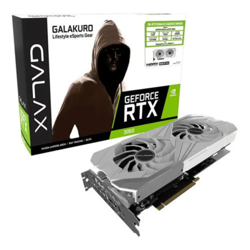 【未使用】GK-RTX3060-E12GB/OC/WHITE