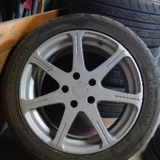 17インチADVAN FLEVA ホイール付き