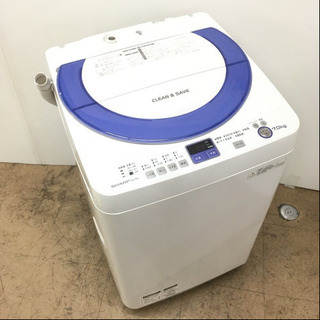 【ネット決済】7.0kg 全自動洗濯機 シャープ ES-T706