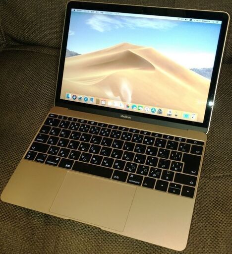 【郵送可能】極美品☆Apple MacBook Retina12インチ 2017年モデル 256GB ゴールド☆充放電回数:16回☆AppleCare Support 総合診断テスト済み