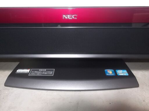 NEC一体型パソコン 高性能 Intel Core i7 2670QM 画面23型ワイド光沢