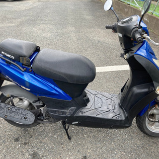 売約済み　KYMCO アジリティ125 実走4000キロ　二種　青　普通に乗れる　福岡市 売約済み KYMCO アジリティ125 実走4000キロ 二種 青 普通に乗れる