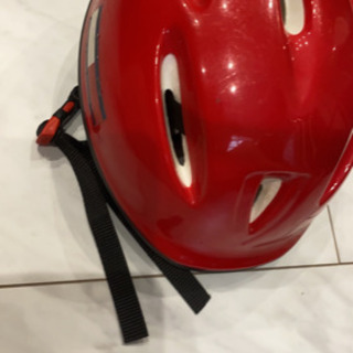 子供用　ヘルメット　赤　自転車