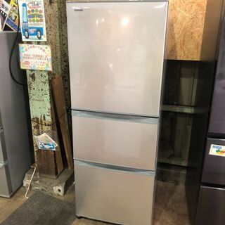 東芝 330L 冷蔵庫 GR-H34SY(S) 2017年製（東芝/TOSHIBA 冷蔵庫