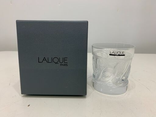 （210703）【30％値下げ】ラリック/LALIQUE ユロット 　ロックグラス 　 フクロウ　コップ　食器