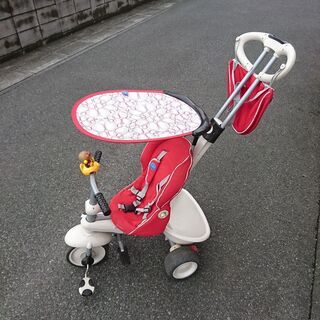 【再再・値下げ】smarTrike　三輪車（パフパフホーンのおまけ付）