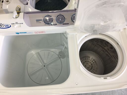 日立8.0K二層式洗濯機　2020年製　分解クリーニング済み！！！