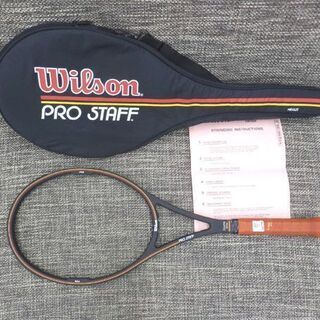硬式用テニスラケット 未使用保管品 ウィルソン PRO STAF...
