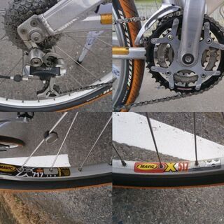 TREK トレック Y22 　OCLVカーボンフレーム、フルサスペンションのマウンテンバイク　　サグ調整用ショックポンプ付き