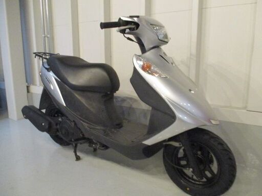 スズキ　アドレスV125G　エンジン機関絶好調　各所点検整備済み車両です　シルバー色