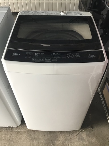 洗濯機 5kg 2019年 AQUA