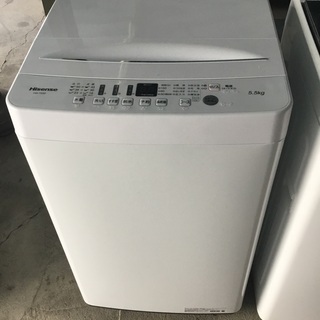 洗濯機 5.5kg 2019年 Hisense - 生活家電