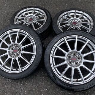 スバル純正 STI 12スポーク エンケイ製 17インチ レガシィなど！