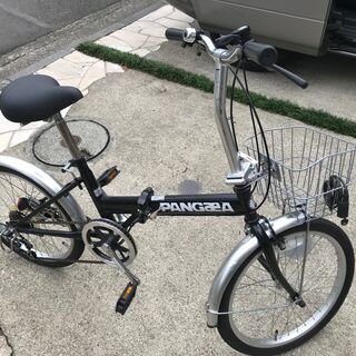 【ネット決済】シマノ製6段　20インチ　折り畳み自転車　パンゲア