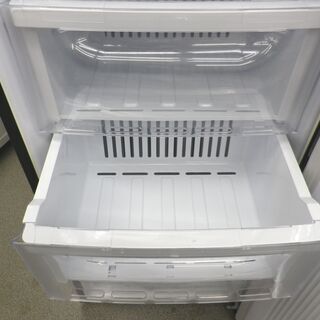 西岡店 冷凍庫 144L 2017年製 MITSUBISHI MF-U14B-B 1ドア 前開き ケース式収納 ブラック 三菱 　西岡店