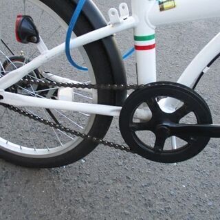 自転車 折りたたみ 20インチ シティサイクル ホワイト系 札幌市 中央区