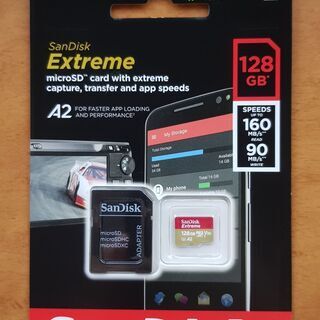 SANDISK SDカード 128GB A2対応