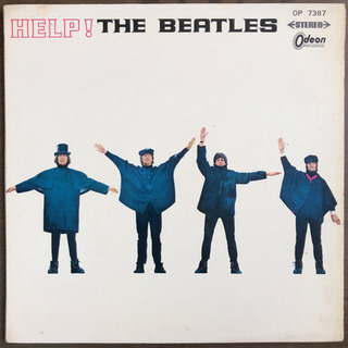 THE BEATLES - HELP! LP レコード 赤盤