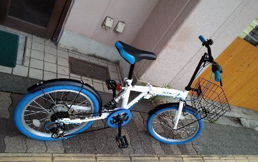 SIAFEI[シャフェ]20吋 折り畳み自転車 Rサス/外装6段/ホワイト SIAFEI 