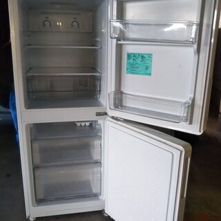 冷凍冷蔵庫　Haier ハイアール　ノンフロン冷凍冷蔵庫　JR-NF148B 中古品 ホワイト