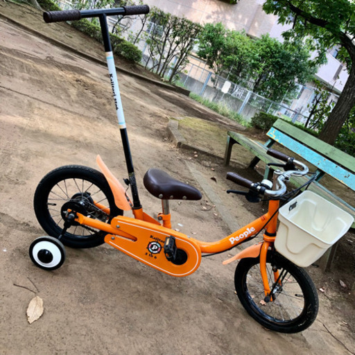 自転車子供用かじとりタイプ 2歳から6歳 14インチ ひとみ 南浦和の自転車の中古あげます 譲ります ジモティーで不用品の処分